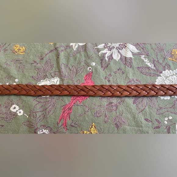 Braided Leather Belt - Picture 2 of 4